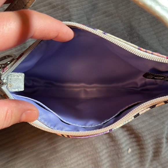 Coach gently used clutch - Picture 3 of 3